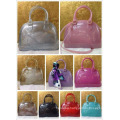 hot selling beautiful girls jelly handbags latest design candy girl handbag,little girl jelly handbag with mix color
